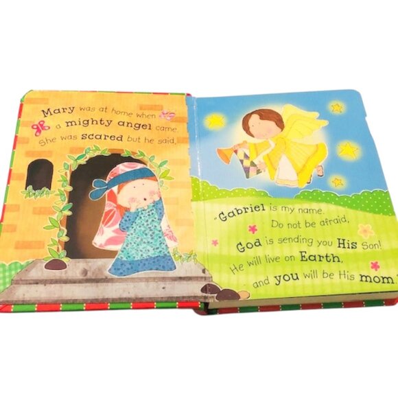 The Story of Christmas Padded Carry Me Handle - Picture 2 of 6